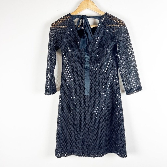 2/$30‎ Lilly Pulitzer Aaliyah Putting On The Glitz Black Sequin Mini Dress - Picture 4 of 7